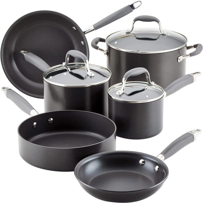 Anolon Advanced Hard-Anodized Nonstick Cookware Set