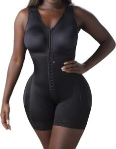 Snatched Bod Shapewear Body Garment Best Moldeadoras Black